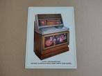 Flyer: Rowe-AMi MM4 (1970) jukebox, Verzamelen, Verzenden, Ami