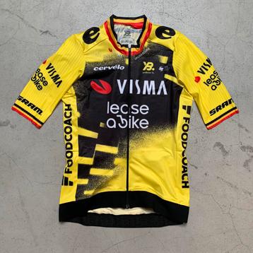 Wout Van Aert 2025 Vlaanderen Visma koerstrui wielertrui beschikbaar voor biedingen