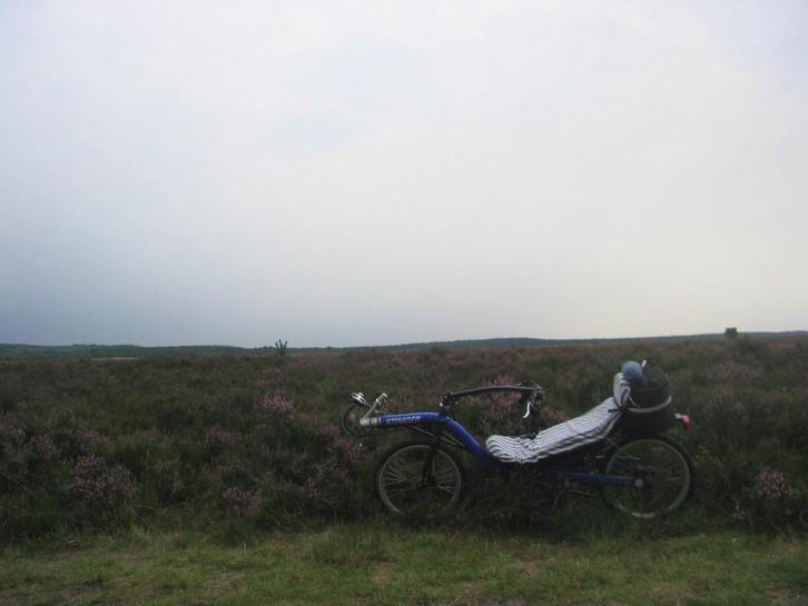 ligfiets, Fietsen en Brommers, Fietsen | Ligfietsen, Gebruikt, Overige merken, Bovenstuur, Ophalen