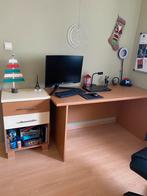 Bureau + caisson, Maison & Meubles, Enlèvement, Bureau