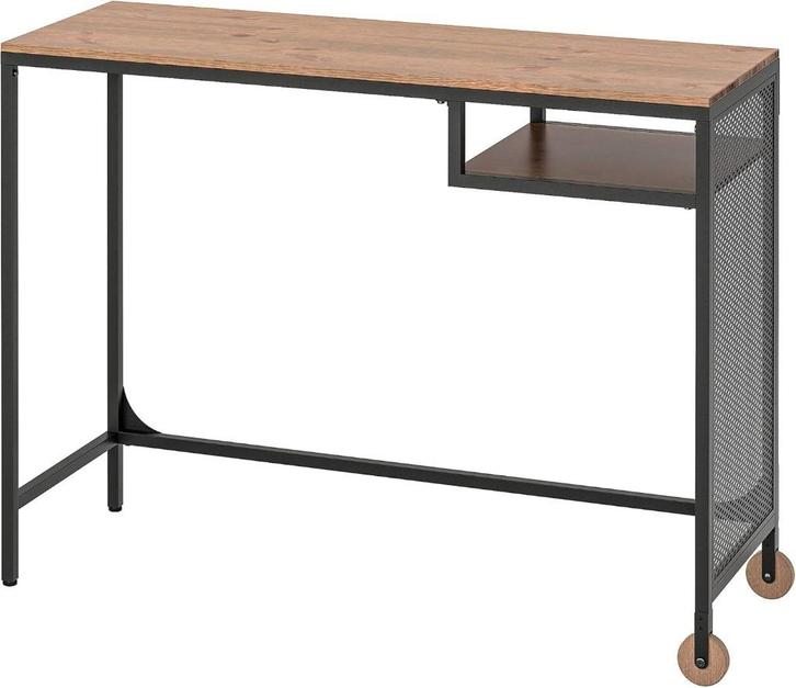 Bureau compact pour ordinateur ou autre IKEA FJALLBO neuf, Maison & Meubles, Bureaux, Neuf, Bureau, Avec roues, Enlèvement ou Envoi