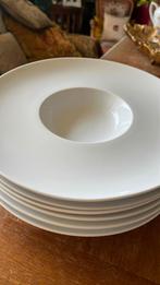 Witte yong kom/bord voor mooie culinaire creaties, Ophalen, Bord(en)