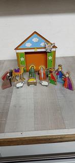 kerststal met figuren, Diversen, Kerst, Ophalen, Gebruikt