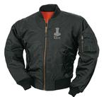 Bomberjas Thor's hamer geborduurd L Nieuw, Maat 52/54 (L), Verzenden, Zwart, Nieuw