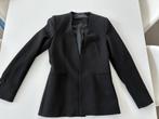 Blazer noir sans revers taille S de ZARA, Enlèvement ou Envoi, Comme neuf, Manteau, Noir