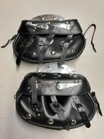 Harley Davidson Panhead sacoches saddlebag leather samwell, Utilisé