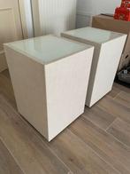 2 nachtkastjes van het merk Nox, Ophalen, Kunststof, Minder dan 45 cm, Nieuw