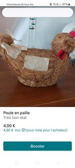 Poule en paille, Diversen, Pasen, Ophalen