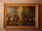 Schilderij bomen / landschap, Ophalen of Verzenden