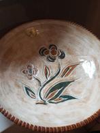 Prachtige handgemaakte, keramische schaal, 30 cm diameter, Ophalen of Verzenden