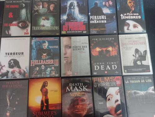 Te koop op dvd lot van 55 horrorfilms casi gloednieuw, Cd's en Dvd's, Dvd's | Horror, Zo goed als nieuw, Overige genres, Vanaf 12 jaar