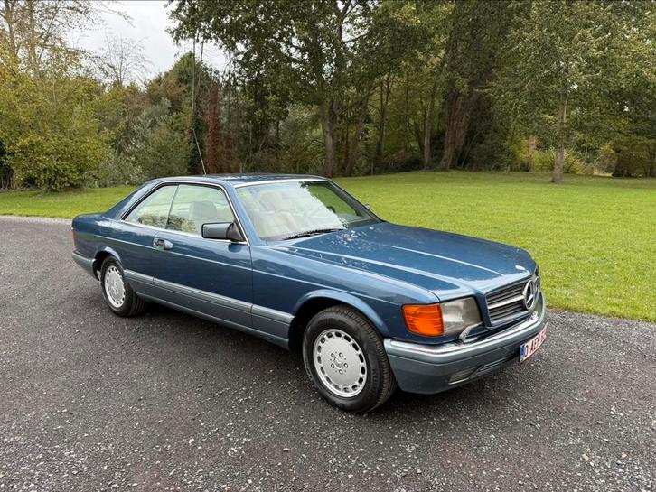 Mercedes 560 SEC, Auto's, Mercedes-Benz, Particulier, S-Klasse, Benzine, Euro 1, Coupé, 2 deurs, Automaat, Ophalen