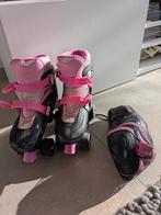 Rolschaatsen maat 34-37 incl bescherming, Ophalen, Gebruikt