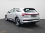 Audi E-Tron 50 Quattro leder | verwarmde memory zetels en st, Auto's, Automaat, Zwart, 71 kWh, 313 pk