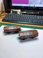 Kleinbahn Ho set van 2 transportwagens, Hobby en Vrije tijd, Modeltreinen | H0, Overige merken, Gelijkstroom of Wisselstroom, Wagon