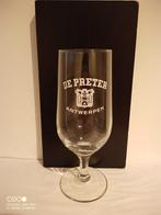 Oud bierglas De Preter Antwerpen, Collections, Marques de bière, Comme neuf, Autres marques, Enlèvement ou Envoi, Verre ou Verres