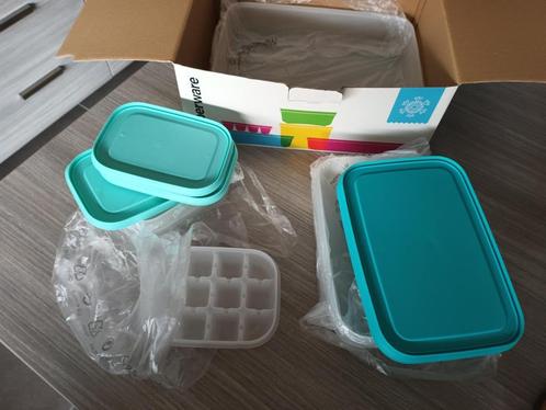 Tupperware: set met Igloo dozen (nieuw), Huis en Inrichting, Keuken | Tupperware, Nieuw, Overige typen, Wit, Ophalen