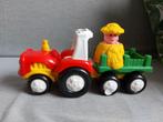 Fisher price tractor met varken, Kinderen en Baby's, Gebruikt, Ophalen of Verzenden