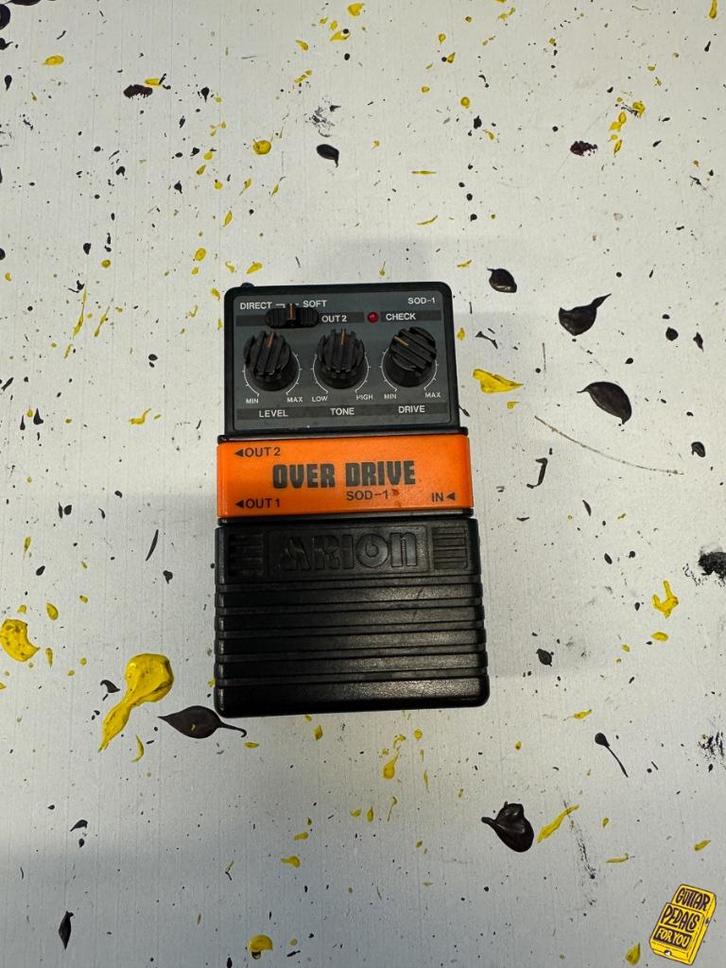 Arion SOD-1 Stereo Overdrive, Muziek en Instrumenten, Effecten, Gebruikt, Distortion, Overdrive of Fuzz, Ophalen of Verzenden