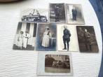 Lot van 8 oude foto’s, Verzamelen, Foto's en Prenten, Ophalen of Verzenden, Voor 1940, Gebruikt, Foto