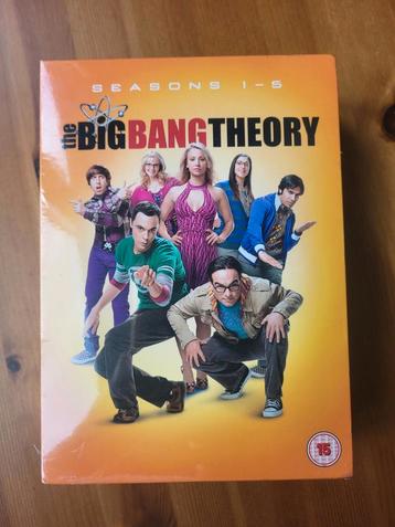 The Big bang Theory season 1-5 , dvd, in original verpaking  beschikbaar voor biedingen