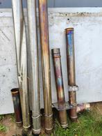 Inox schouw Diam 100mm, Doe-het-zelf en Bouw, Buizen en Afvoer, Ophalen of Verzenden, Zo goed als nieuw