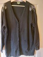 zwarte vest k-design met mooie parels Maat X3 (xl), K-design, Zwart, Maat 46/48 (XL) of groter, Ophalen of Verzenden