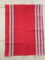 nappe basque aves 12 serviettes, Ophalen of Verzenden, Zo goed als nieuw, Rechthoek