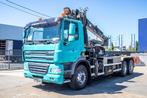 DAF CF 85.410 + DIEBOLT 16Ton/m, Autos, Vitres électriques, Bleu, Propulsion arrière, Achat