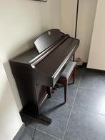 Yamaha Clavino CLP-950 digitale piano met kruk, Muziek en Instrumenten, Piano's, Gebruikt, Piano, Bruin, Ophalen