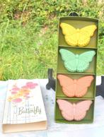 savon avon vintage comme neuf 4 papillon de 35gr, Collections, Enlèvement ou Envoi, Comme neuf