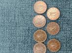 Ierland. 2 cent van 2002 (3x) + 2003 (4x) + 2004 (2x) +2005., Postzegels en Munten, Munten | Europa | Euromunten, Ophalen of Verzenden