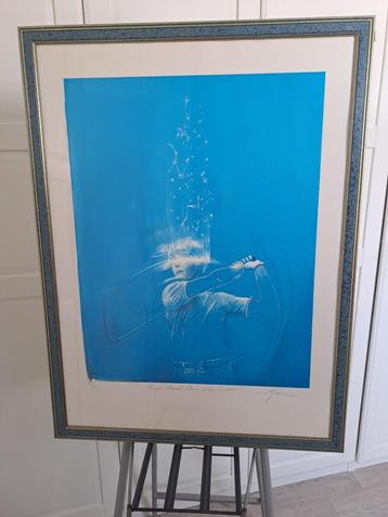 Daniel Monic - litho Trophée Laurent-Perrier - BMW 1990, Enlèvement