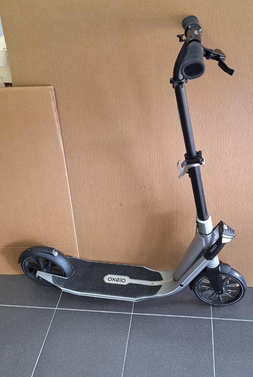 Oxelo Step voor volwassenen + opbergtas, Fietsen en Brommers, Steps, Zo goed als nieuw, Gewone step, Ophalen of Verzenden