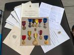 Verzet weerstand + medailles, Verzamelen, Militaria | Tweede Wereldoorlog, Ophalen of Verzenden
