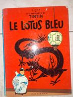 Tintin Le Lotus Bleu 1966 Cotée de 15 a 20€, Boeken, Stripverhalen, Eén stripboek, Ophalen, Gelezen