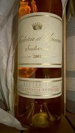 Chateau d'yquem 2001 Sauterne 4 bouteilles, Collections, Vins, Neuf, Vin blanc, Enlèvement, France