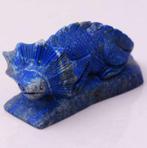 Japan - kraag Varaan sculptuur begin 19e E - Lapis Lazuli, Antiquités & Art, Envoi