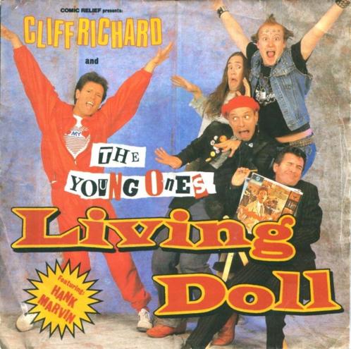 Cliff Richard And The Young Ones ‎– Living Doll ' 7 Nieuw, Cd's en Dvd's, Vinyl | Pop, Zo goed als nieuw, 1980 tot 2000, Overige formaten