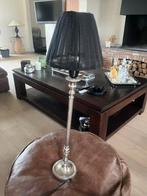 Zilveren lamp met kap, Ophalen, Zo goed als nieuw