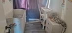 Baby slaapkamer compleet, Huis en Inrichting, Ophalen, Eenpersoons, Wit, Zo goed als nieuw