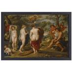Le Jugement de Paris - Peter Paul Rubens toile + cadre de cu, Envoi, Neuf
