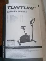 Tunturi cardio fit bike B40, Ophalen