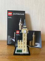 Lego Architecture Big Ben (21013), Ophalen of Verzenden, Gebruikt, Complete set, Lego