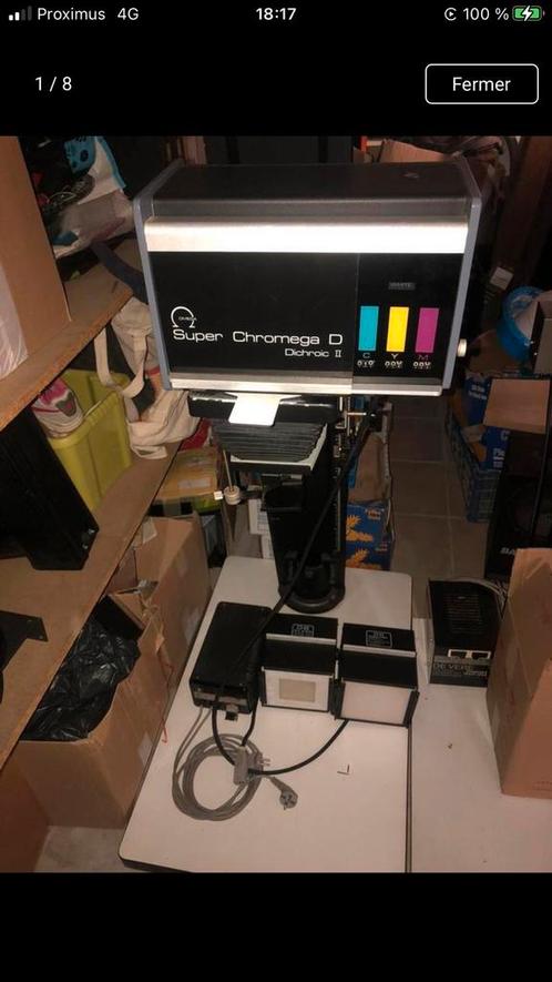 Chromega D 5 XL POUR 4x5, TV, Hi-fi & Vidéo, Photo | Matériel chambre noire, Comme neuf