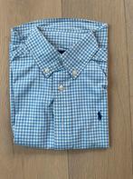 Licht blauw geruit hemd Ralph Lauren maat 4 jaar., Kinderen en Baby's, Ophalen of Verzenden