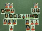 25 stickers Panini rode duivels uit verschillende reeksen, Verzamelen, Ophalen of Verzenden, Gebruikt