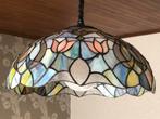 Tiffany hanglamp, Huis en Inrichting, Lampen | Hanglampen, Ophalen, Gebruikt, Rustiek, Glas