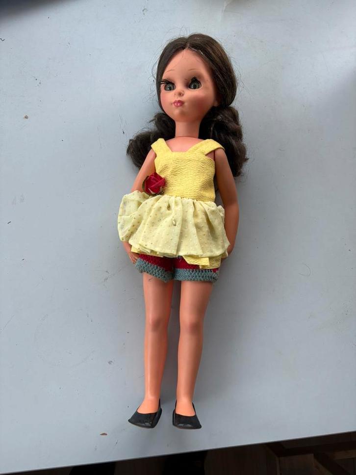 Vintage Furga pop (Italië) 45 cm – jaren 60/70 – originele, Collections, Poupées, Comme neuf, Poupée, Envoi