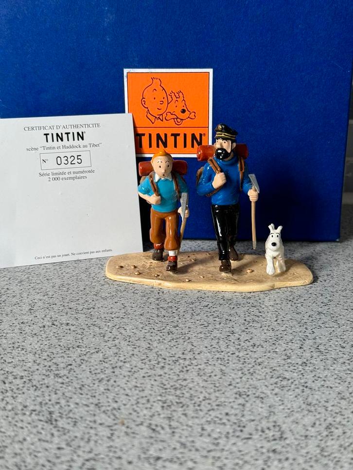 Tintin tibet - pixi - moulinsart, Collections, Personnages de BD, Comme neuf, Tintin, Enlèvement ou Envoi